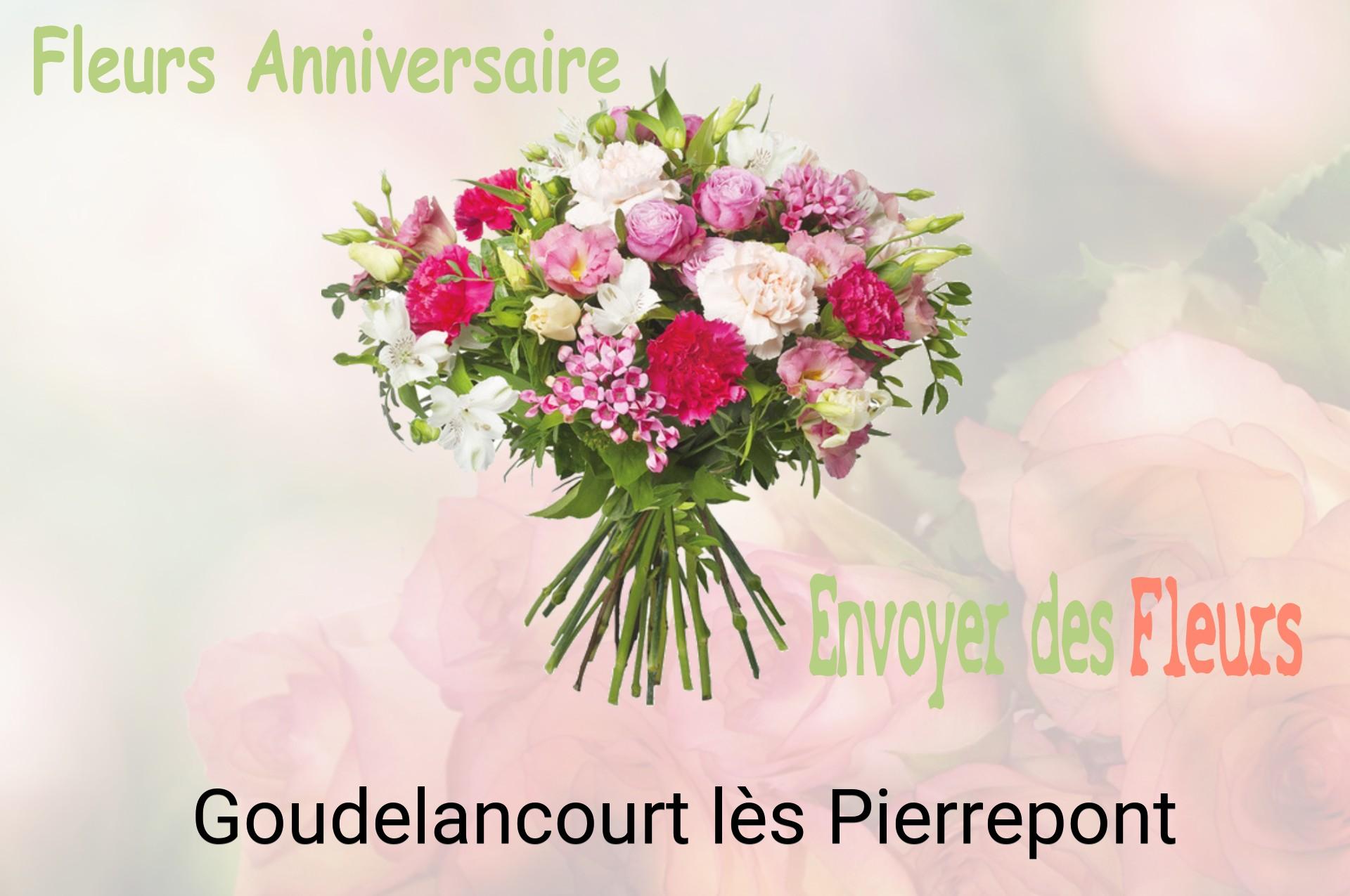 Bouquet de fleurs d’anniversaire livré à Goudelancourt-lès-Pierrepont