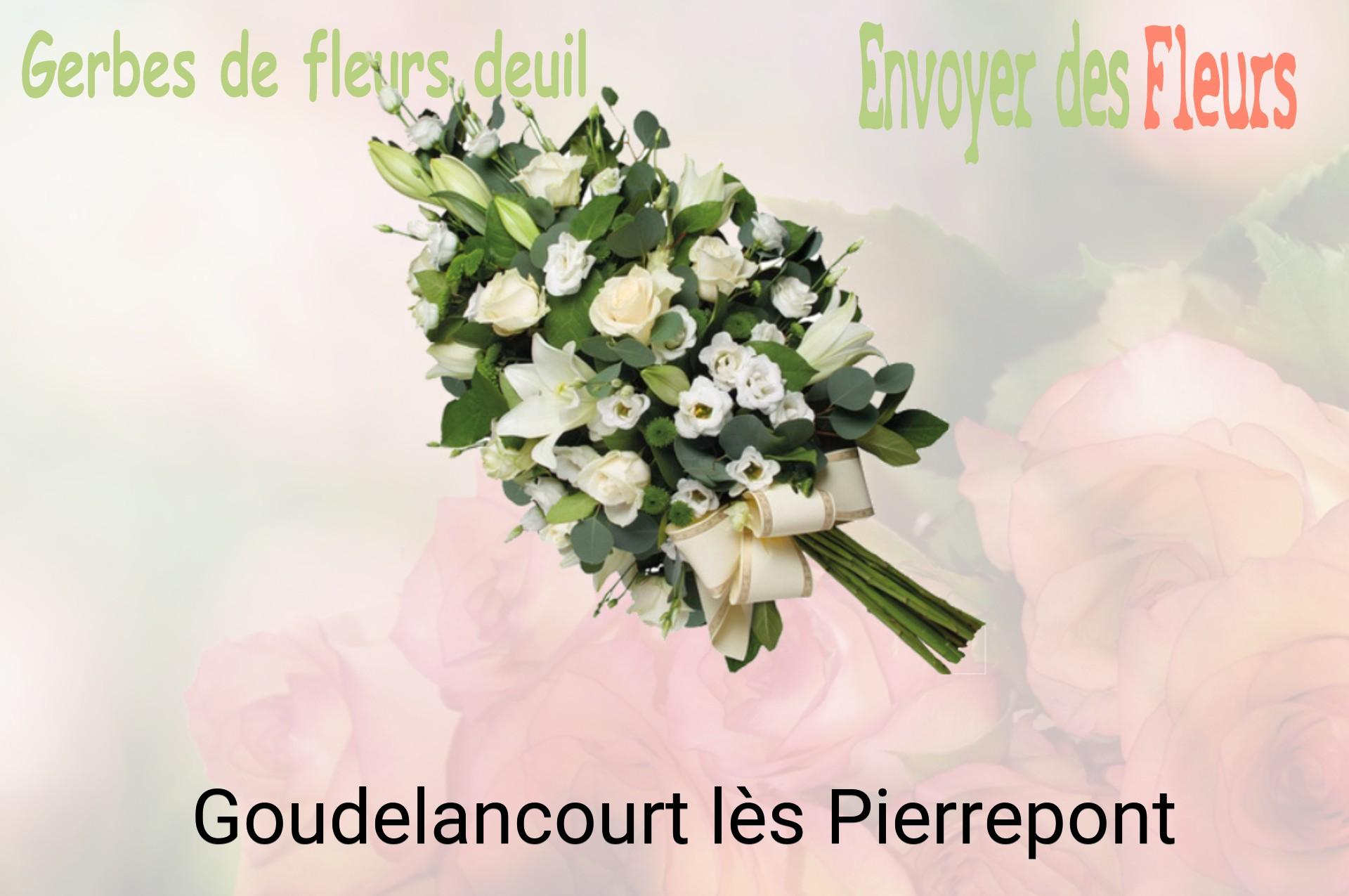 Gerbe de fleurs de deuil livrée à Goudelancourt-lès-Pierrepont