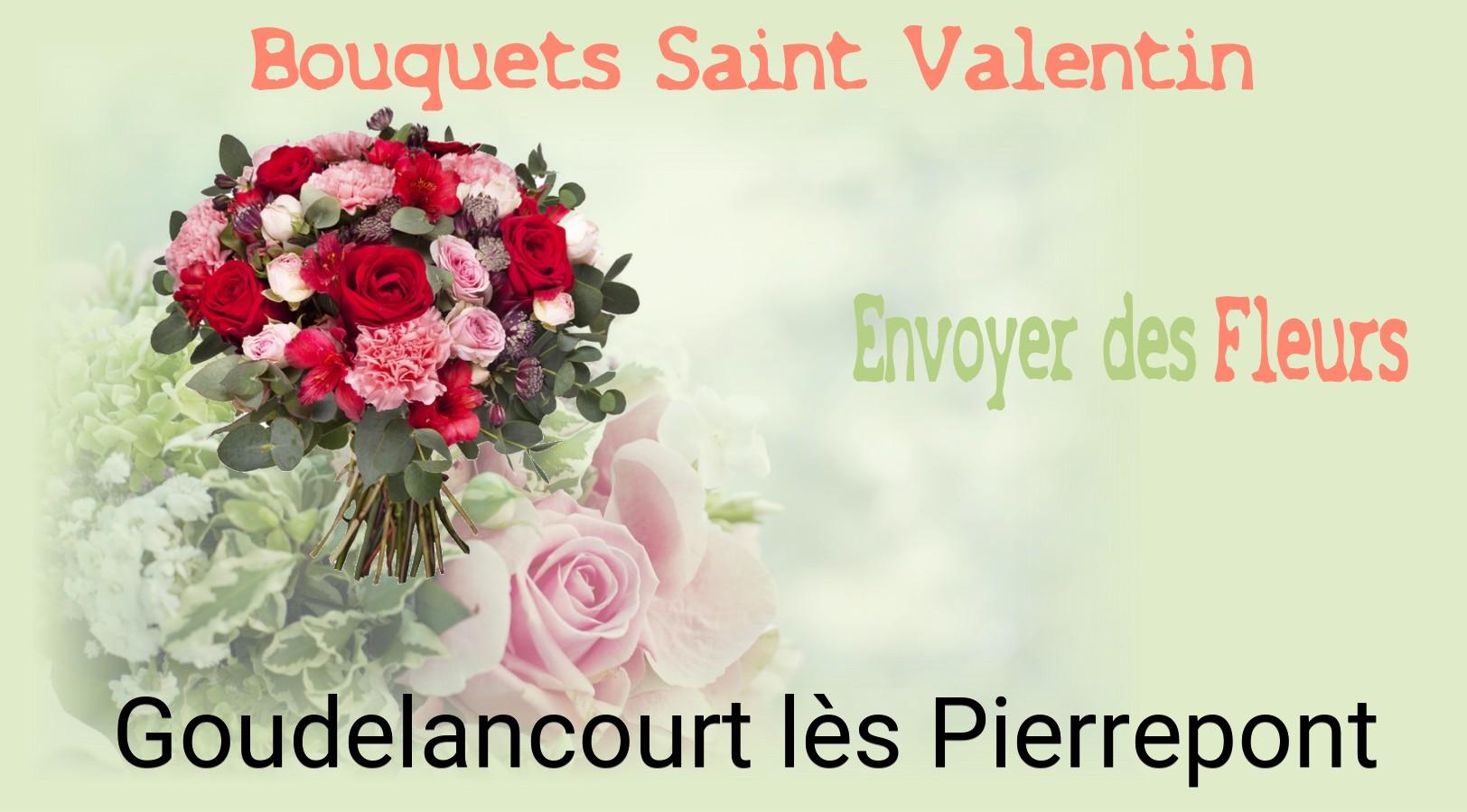 Roses de Saint-Valentin livrées à Goudelancourt-lès-Pierrepont
